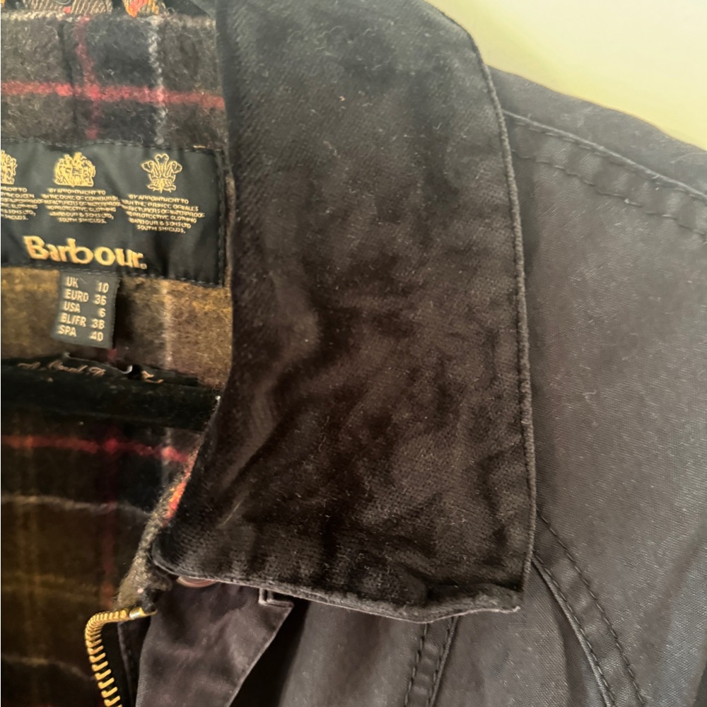 Barbour Plaid Wool Jacket - Picture 4 of 6